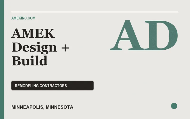 AMEK Design + Build in Minneapolis, Minnesota