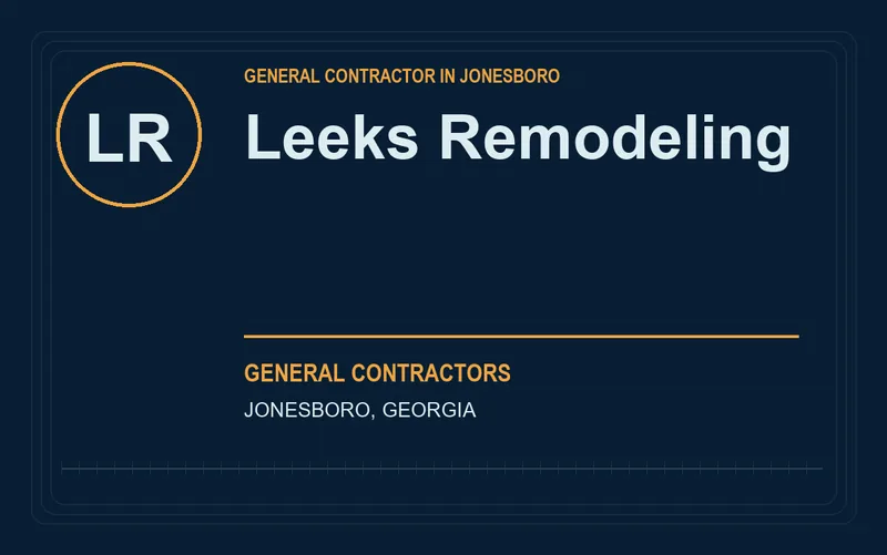 Leeks Remodeling in Jonesboro, Georgia