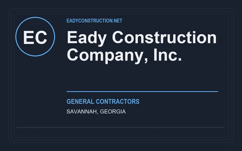 Eady Construction Company, Inc. in Savannah, Georgia