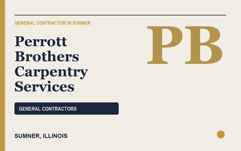 Perrott Brothers Carpentry Services in Sumner, Illinois