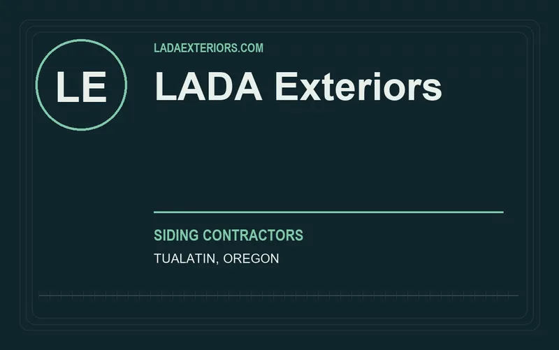 LADA Exteriors in Tualatin, Oregon