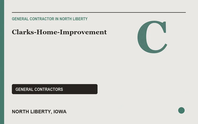 Clarks-Home-Improvement in North Liberty, Iowa