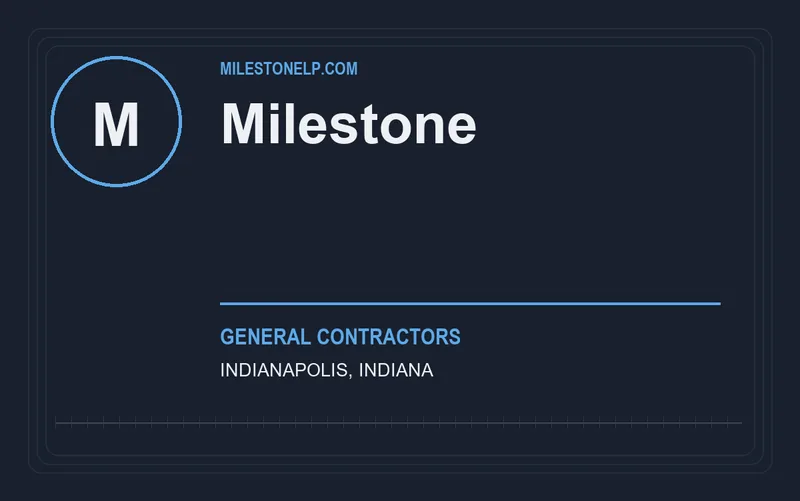 Milestone in Indianapolis, Indiana