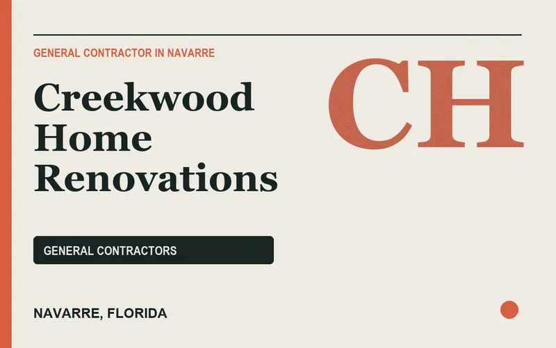 Creekwood Home Renovations in Navarre, Florida