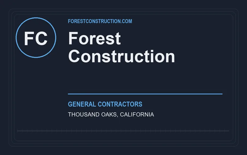 Forest Construction in Thousand Oaks, California