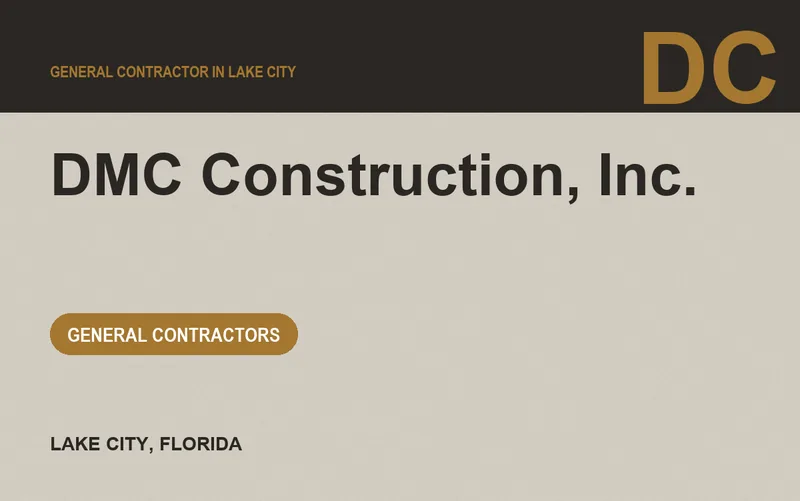 DMC Construction, Inc. in Lake City, Florida