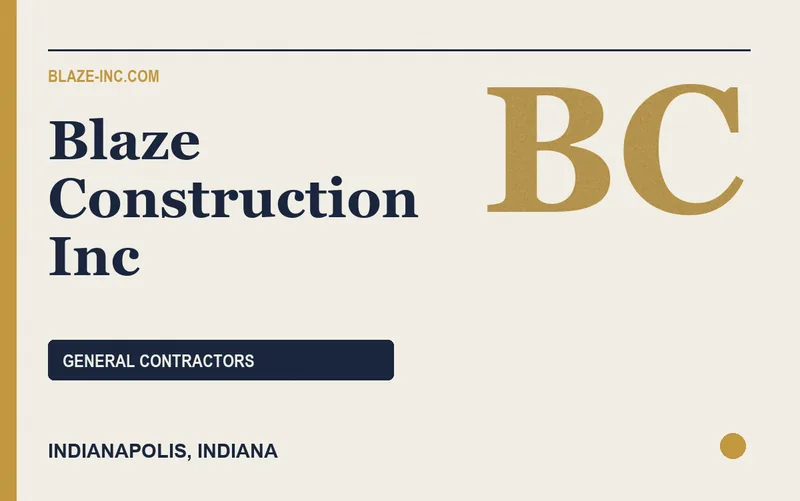Blaze Construction Inc in Indianapolis, Indiana