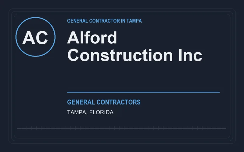 Alford Construction Inc in Tampa, Florida