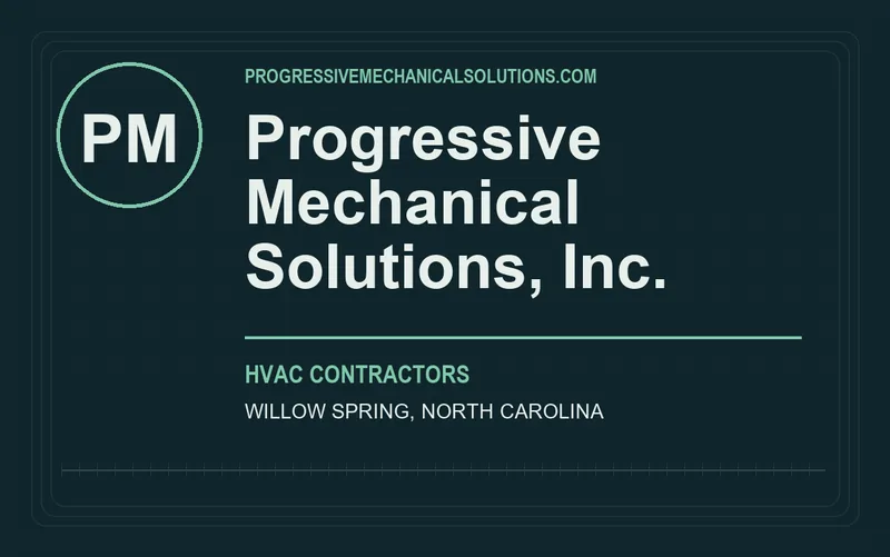 Progressive Mechanical Solutions, Inc. in Willow Spring, North Carolina