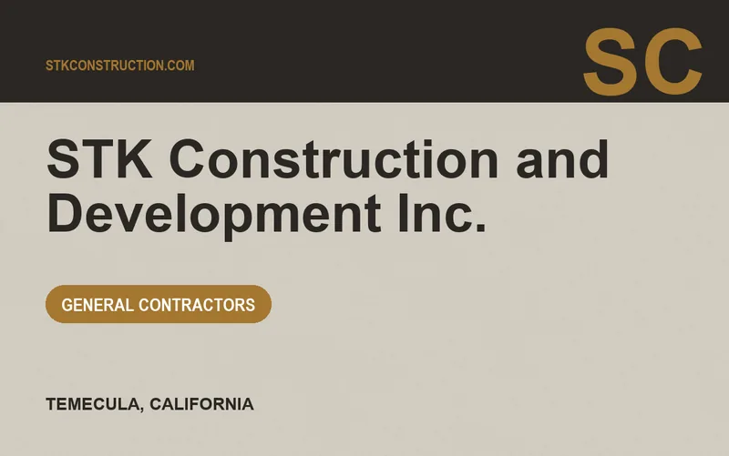 STK Construction and Development Inc. in Temecula, California