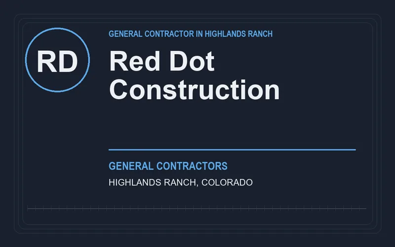 Red Dot Construction in Highlands Ranch, Colorado