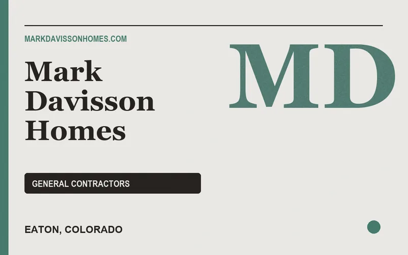 Mark Davisson Homes in Eaton, Colorado
