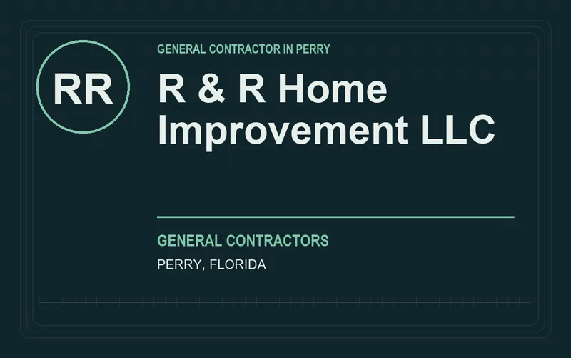 R & R Home Improvement LLC in Perry, Florida