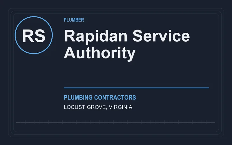 Rapidan Service Authority in Locust Grove, Virginia