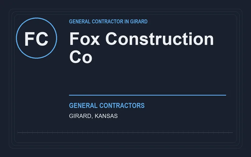 Fox Construction Co in Girard, Kansas
