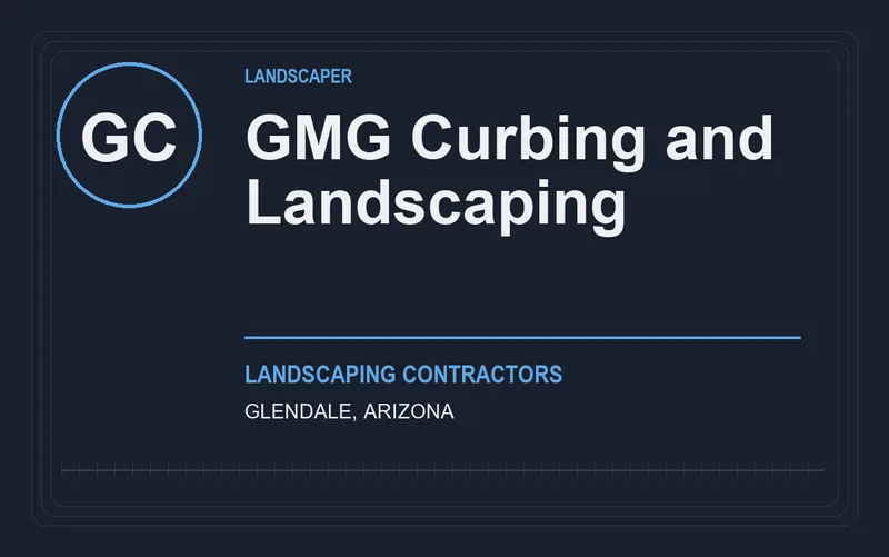 GMG Curbing and Landscaping in Glendale, Arizona