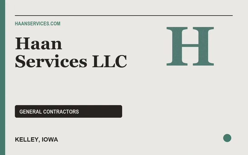 Haan Services LLC in Kelley, Iowa