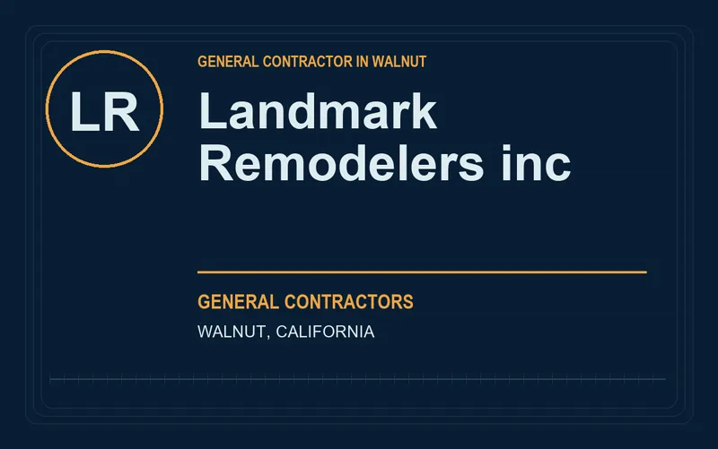 Landmark Remodelers inc in Walnut, California