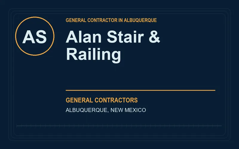 Alan Stair & Railing in Albuquerque, New Mexico