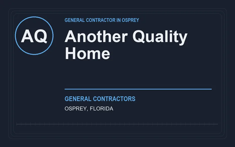 Another Quality Home in Osprey, Florida