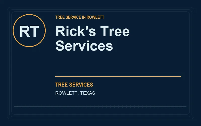 Rick's Tree Services in Rowlett, Texas