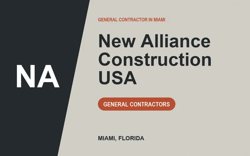 New Alliance Construction USA in Miami, Florida