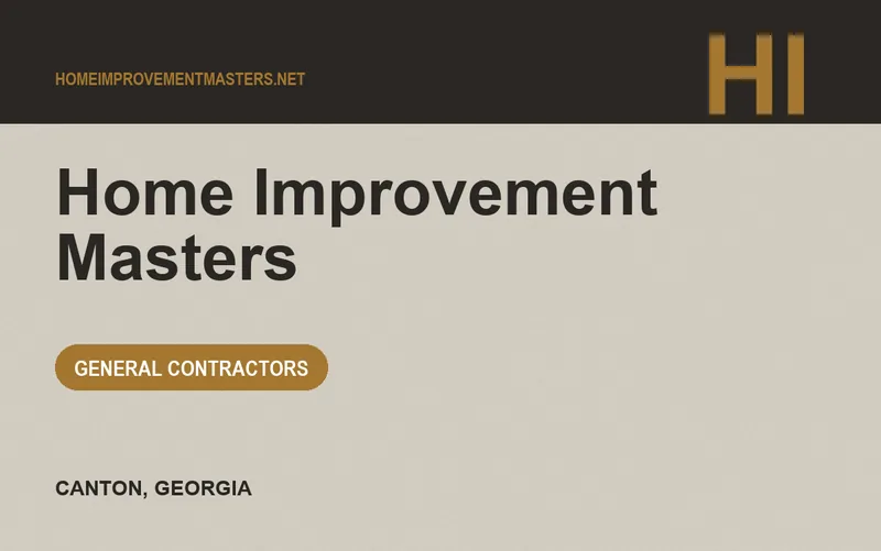 Home Improvement Masters in Canton, Georgia