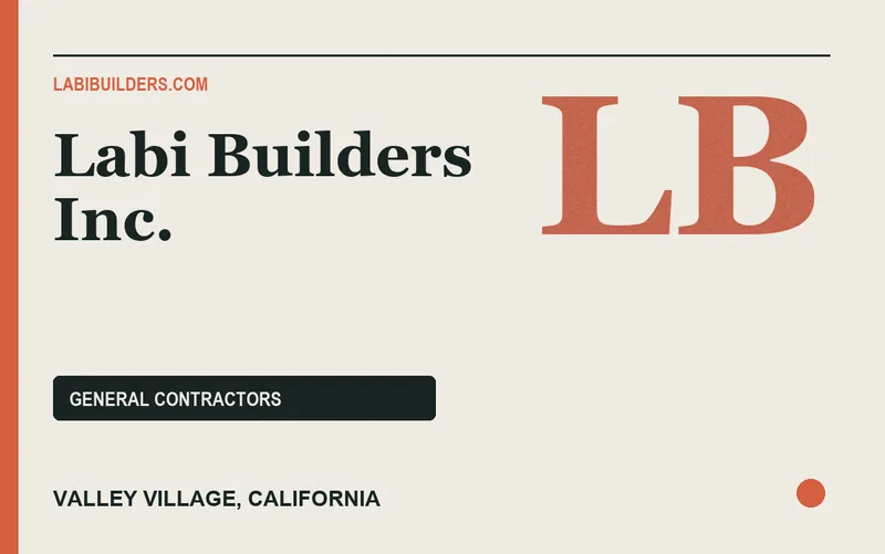 Labi Builders Inc. in Valley Village, California