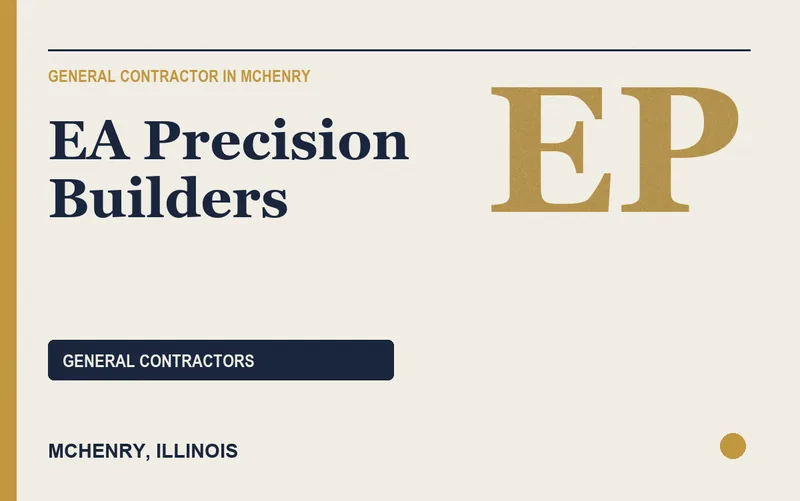 EA Precision Builders in McHenry, Illinois