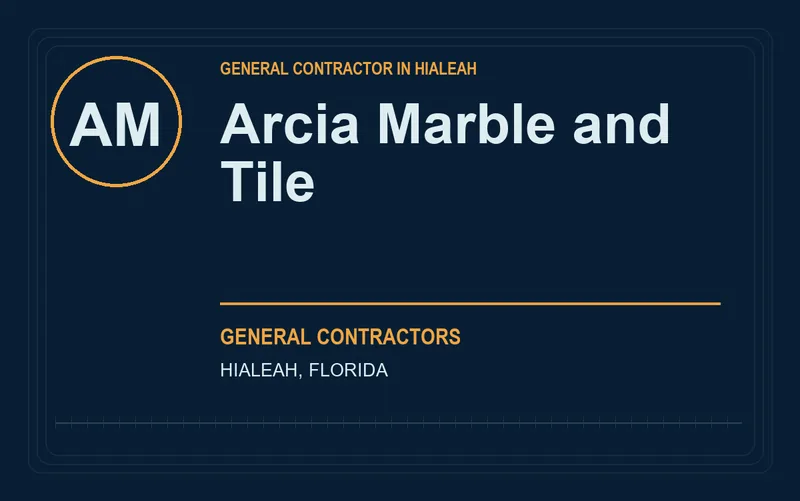Arcia Marble and Tile in Hialeah, Florida