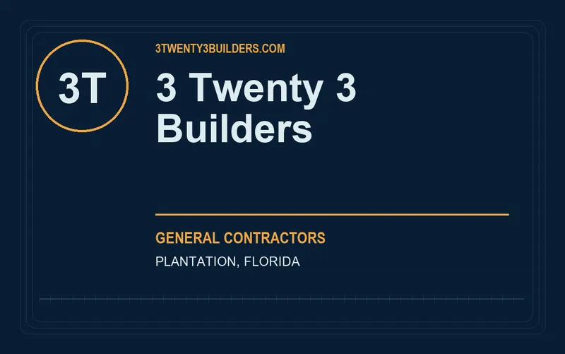 3 Twenty 3 Builders in Plantation, Florida