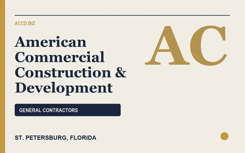 American Commercial Construction & Development in St. Petersburg, Florida