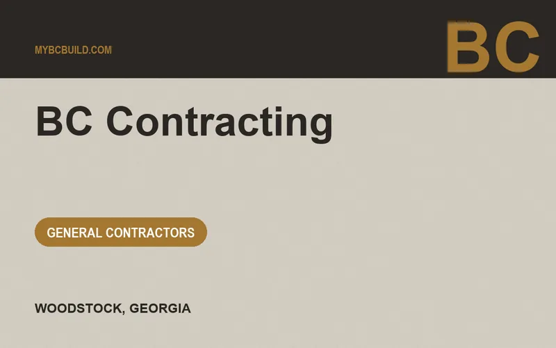 BC Contracting in Woodstock, Georgia
