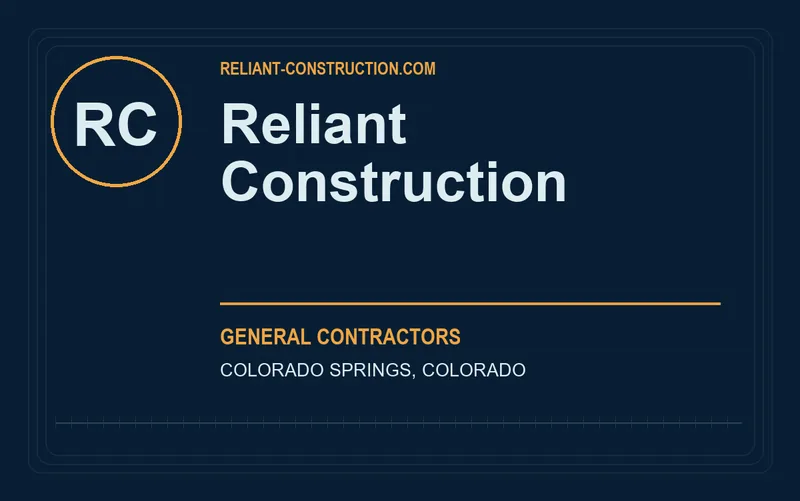 Reliant Construction in Colorado Springs, Colorado