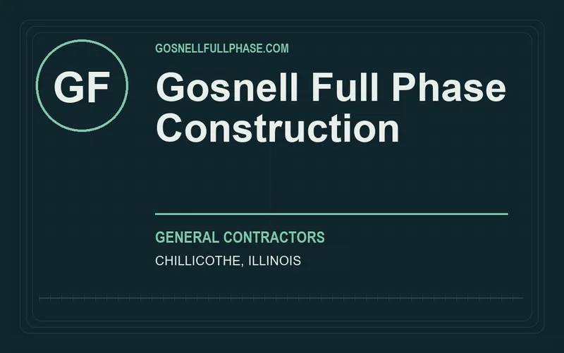 Gosnell Full Phase Construction in Chillicothe, Illinois
