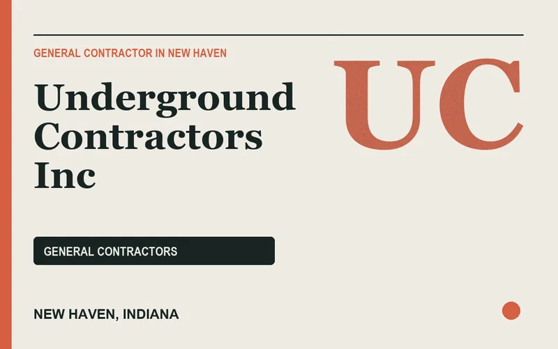 Underground Contractors Inc in New Haven, Indiana