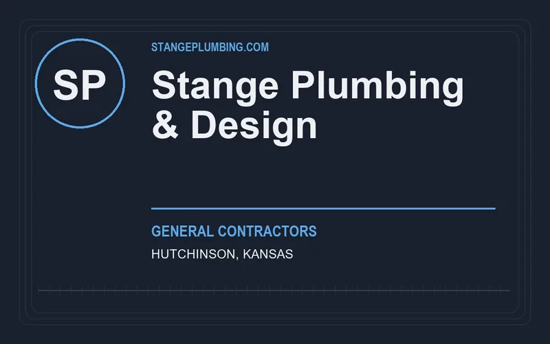 Stange Plumbing & Design in Hutchinson, Kansas