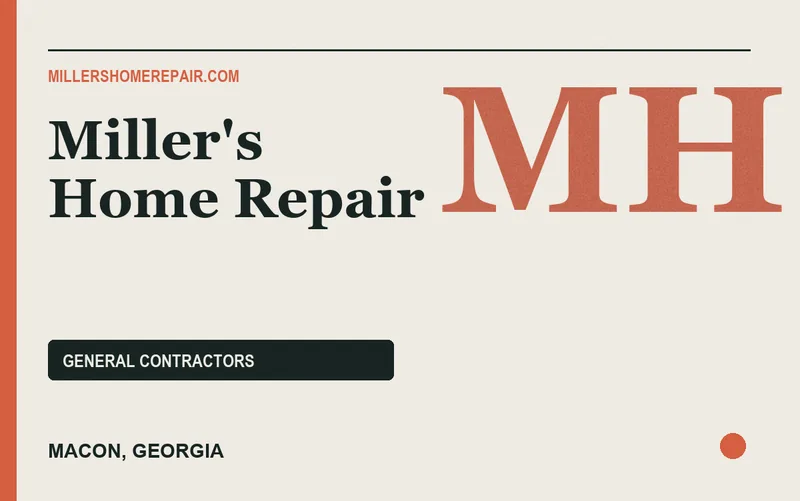 Miller's Home Repair in Macon, Georgia