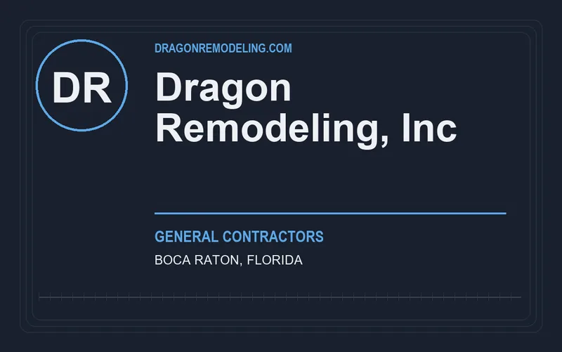 Dragon Remodeling, Inc in Boca Raton, Florida