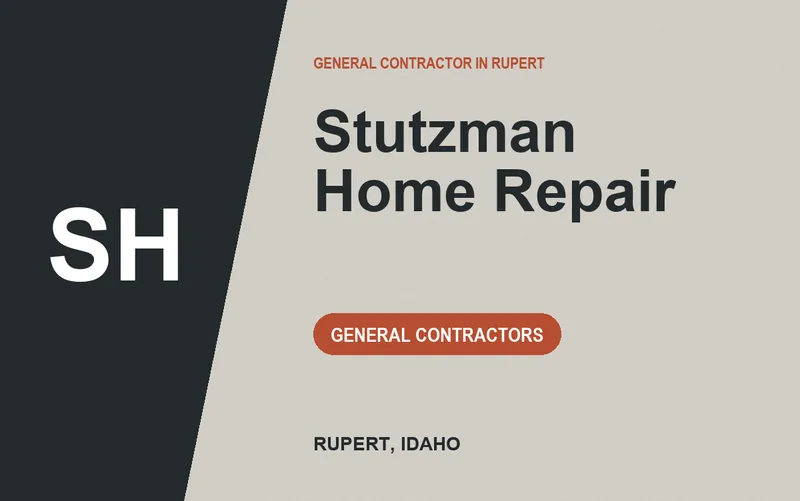 Stutzman Home Repair in Rupert, Idaho