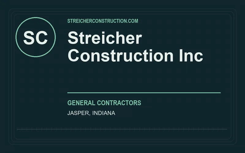 Streicher Construction Inc in Jasper, Indiana
