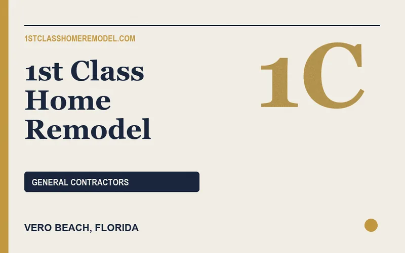 1st Class Home Remodel in Vero Beach, Florida