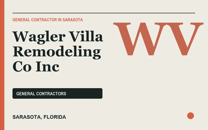 Wagler Villa Remodeling Co Inc in Sarasota, Florida