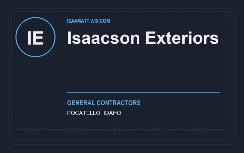 Isaacson Exteriors in Pocatello, Idaho
