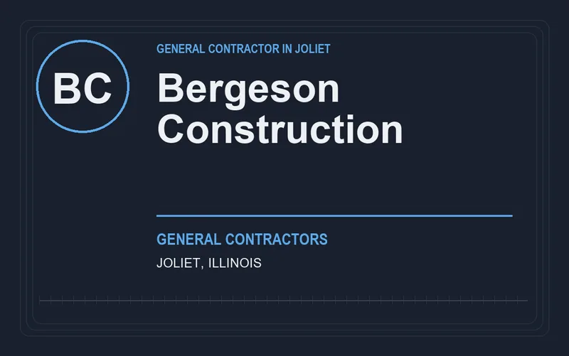 Bergeson Construction in Joliet, Illinois