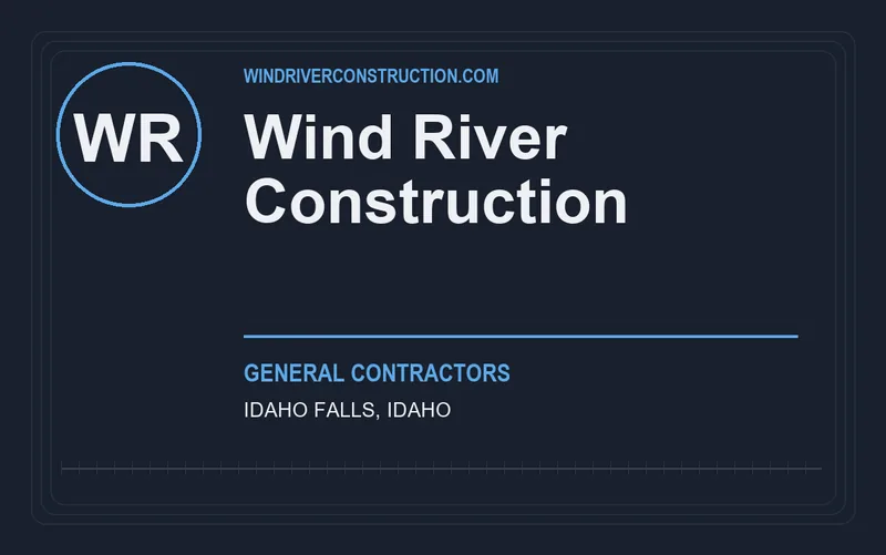 Wind River Construction in Idaho Falls, Idaho