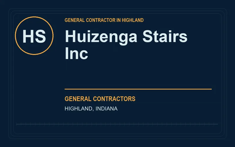Huizenga Stairs Inc in Highland, Indiana