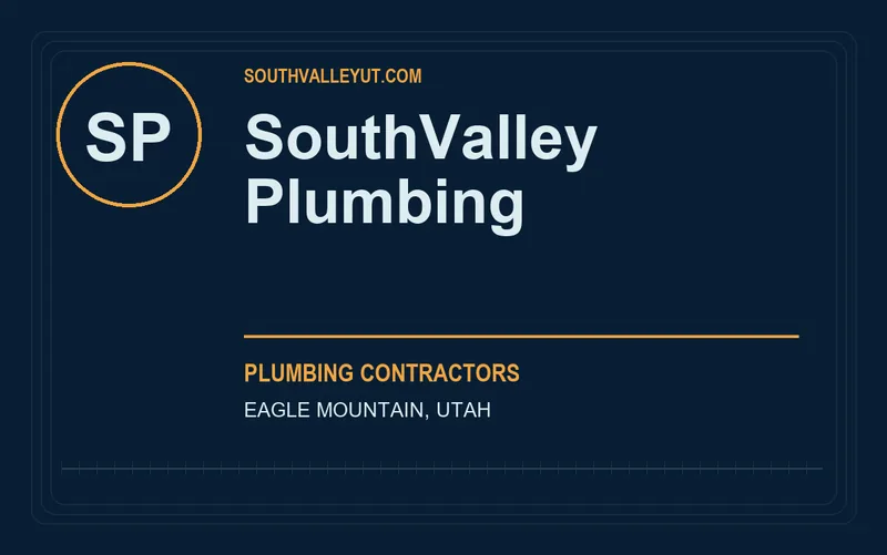 SouthValley Plumbing in Eagle Mountain, Utah