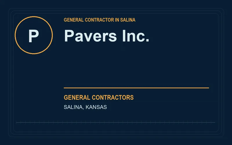 Pavers Inc. in Salina, Kansas