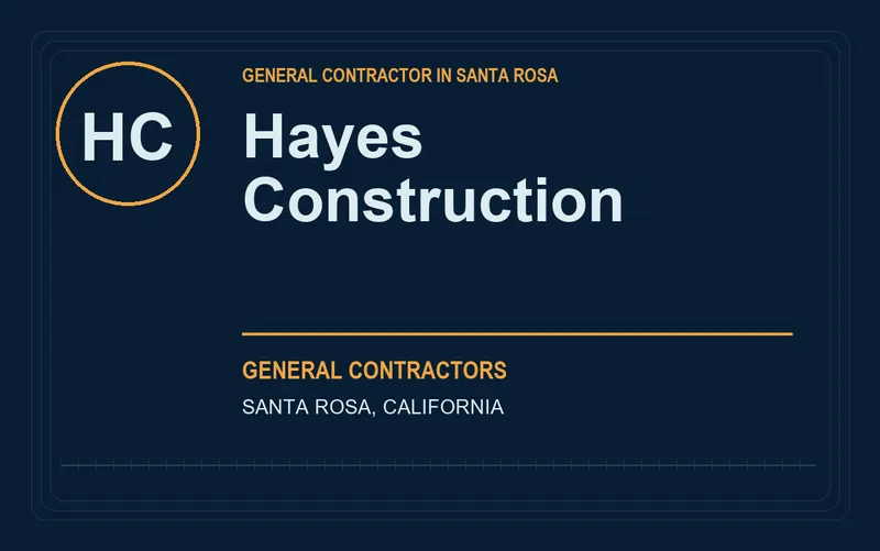 Hayes Construction in Santa Rosa, California